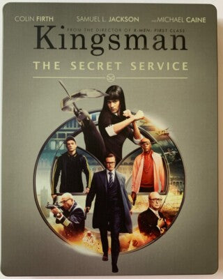 KINGSMAN: THE SECRET SERVICE  - BLU-STEELBOOK