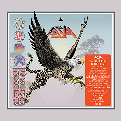 ASIA - THE OFFICIAL LIVE BOOTLEGS, VOLUME ONE (CD)