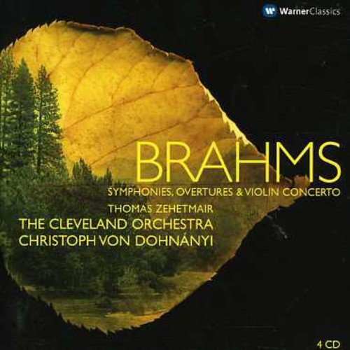 CHRISTOPH VON DOHNANYI - BRAHMS : SYMPHONIES 1-4, VIOLI (CD)