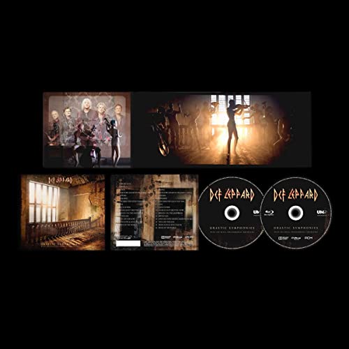 DEF LEPPARD - DRASTIC SYMPHONIES - LIMITED CD WITH BLU-RAY (CD)