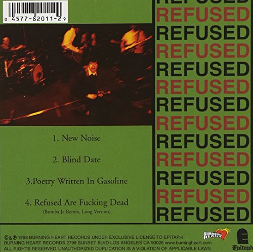 REFUSED - NEW NOISE THEOLOGY (EP) (CD)