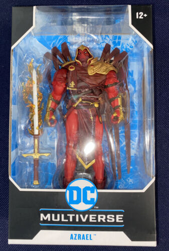 DC MULTIVERSE: AZRAEL - MCFARLANE-FIGURE (OPEN BOX)